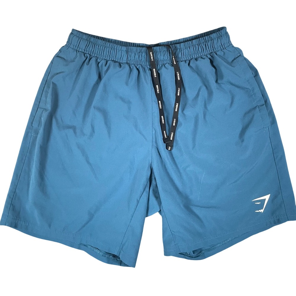 Gymshark Men's Arrival Shorts 7" Inseam Small Teal Blue Athletic Gym Training